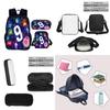 Inside Out 16inch School Backpack Set With Polyester Material For Kids And Teens