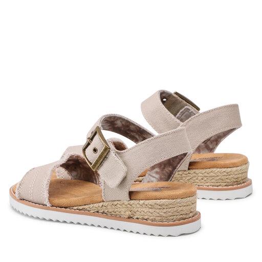 Sandals Skechers Beige Desert Kiss Adobe Princess