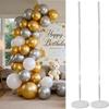 1/2Set Transparent Balloon Arch Bracket with Base Balloon Decor Items  Party Supplies