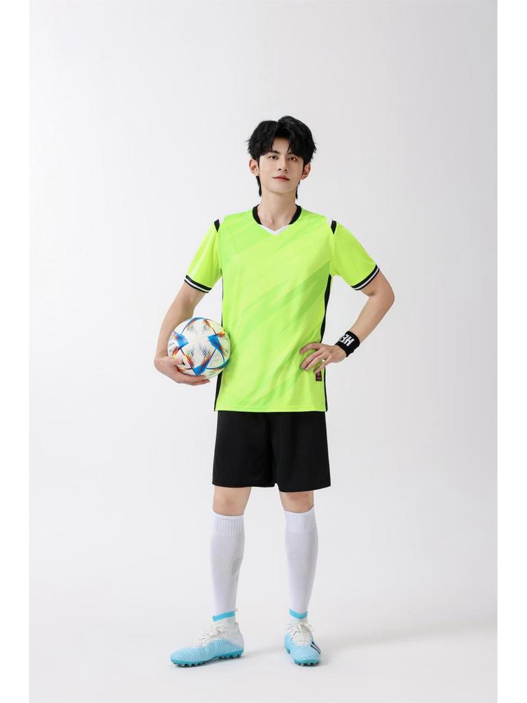 Unisex Short Sleeve Soccer & Badminton Team Uniform Set for Adults & Kids