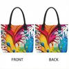  Colorful Graffiti Large Capacity Tote Bag Casual Daily Shoulder Bag for Shopping Travel
