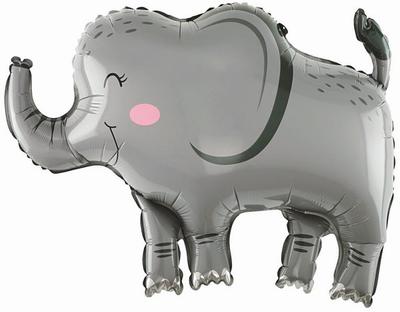Elephant Foil Balloon 68X49