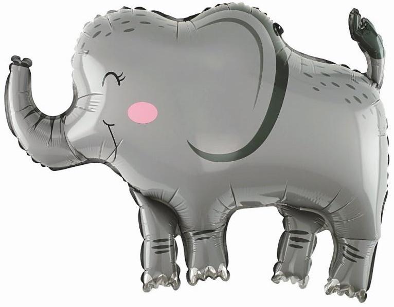 Elephant Foil Balloon 68X49