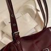 Large Capacity Women's Shoulder Bag Tote Commuter Bag Simple Vintage Cross-Border  Style Bag Versatile Sensation
