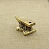 1pcs Brass Antique Old Chopping Block Folk Old Items Desktop Ornament Home Decorations Keychain Pendant Car Ornaments Unisex Home Decor Items