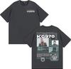 Rapper Kg970 Music Album Tour Graphic T-shirts for Men Harajuku Fashion Trend T Shirt Male Summer O-Neck Loose Oversized T-shirt
