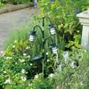 Takeda Corporation Garden Solar Light, Black, 24 x 8.5 x 70cm, Garden Accent Lamp Tree, GA-LP258