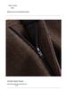 Women's Woolen Wide-Leg Bootcut Shorts, High-Waisted Slimming, Thickened for Autumn/Winter 2025.