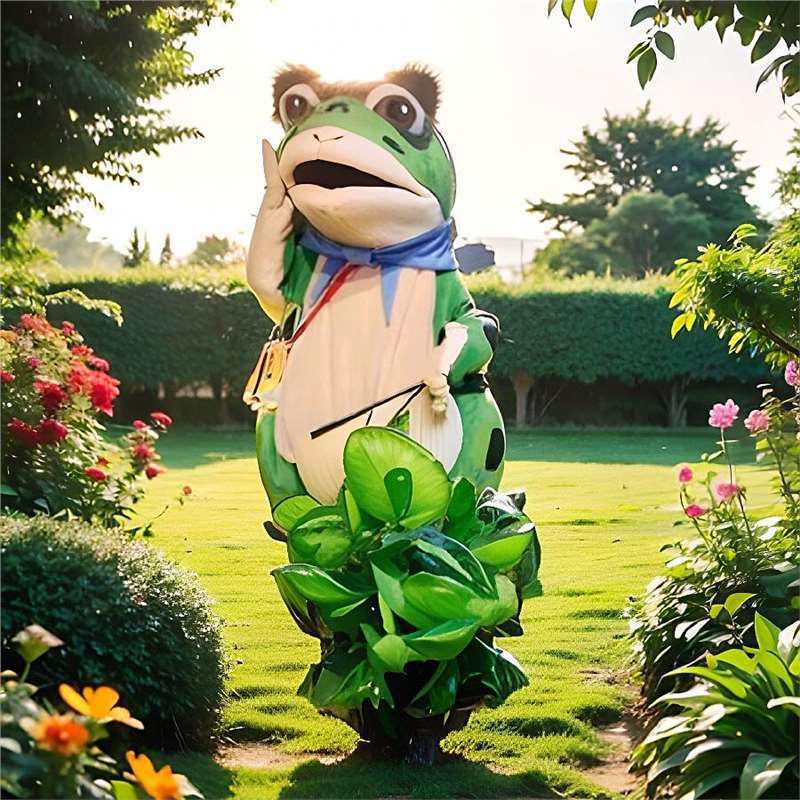 

Надувной костюм талисмана Взрослый Лягушонок и Жаба для уличных выступлений Filter Melon 109.94-129.94 cm