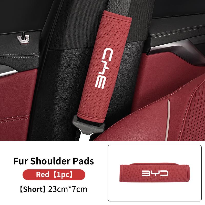 

Fur Car Seat Belt Protective Cover Safety Belt Shoulder Pad For BYD F3 I3 F0 F6 S6 S8 E5 G3 G6 L3 S7 M6 Tang Song Qing Yuan Max