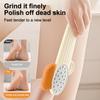 1Pcs 2 In 1 Double Sided Foot File Heel File Hard Dead Skin Callus Remover Exfoliating Foot Care Rasp Professional Pedicure Tool