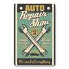 Repair Slogan Tin Metal Sign, Workshop Wall Decor 20x30cm