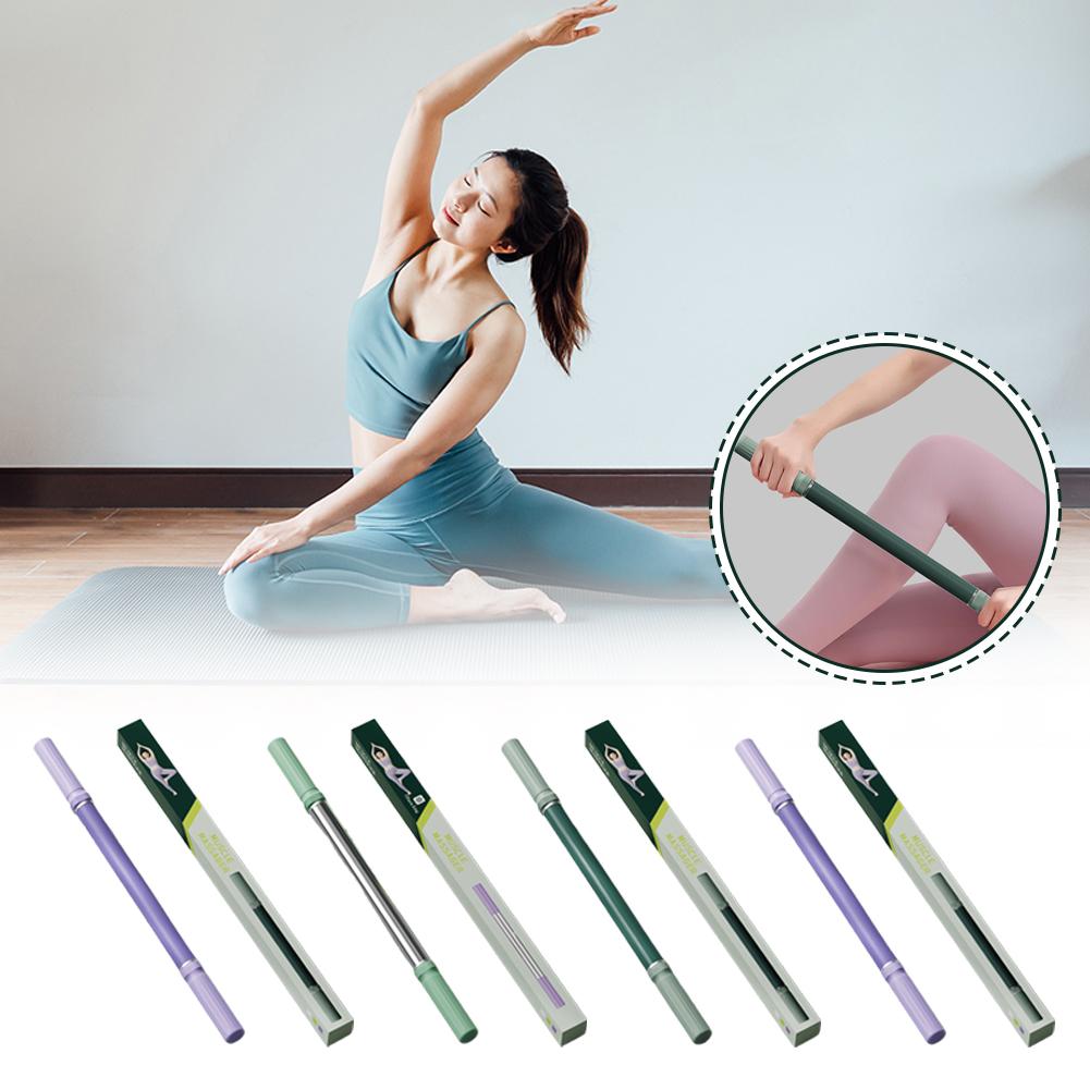 Yoga Stick For Body Stretching Relaxation Tool Roller Ergonomic Training Device For Sports Outdoors Home Workout