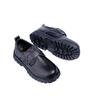 2026 British Style Leather School Shoes for African Children, PU Velcro, Boys' Student Footwear