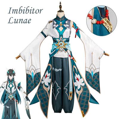 Danheng Imbibitor Lunae Cosplay Honkai: Herní souprava Star Rail Cos, Kompletní sada, Muž