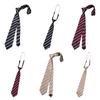 Modische JK-Streifen-Krawatte Verstellbare Krawatte Halsschmuck Für Damen Herren Jugendliche Business- und Schuluniform-Accessoires