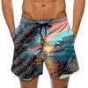 Fashion Men's Strapped Hawaiian Beach Fit Sport Casual Shorts Pants