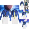 Set Cosplay Trendy Jujutsu Kaisen Nanami da Donna Vestibilità Rilassata Completo in Misto Poliestere