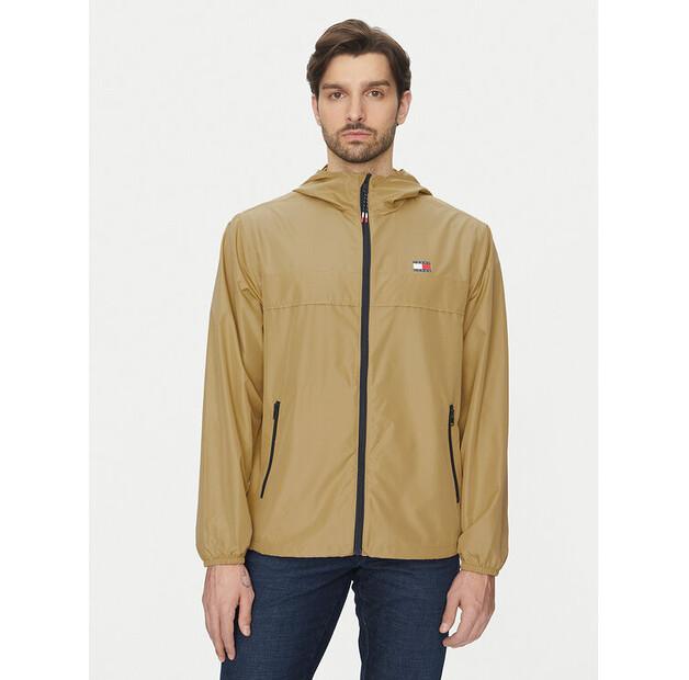 

Ветровка Tommy Jeans Chicago DM0DM20204 бежевого цвета, стандартный крой XL