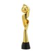 2023 Women Soccer Trophy Cup Resin World Soccer Award Trophy Ornament for Home Bar Decor Fan