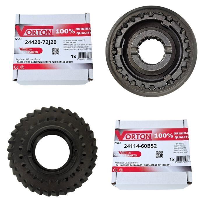 Kit de réparation de boîte manuelle 5e vitesse pignon + baladeur synchroniseur SUZUKI Swift III IV V Baleno 24420-72J20 24114-60B52