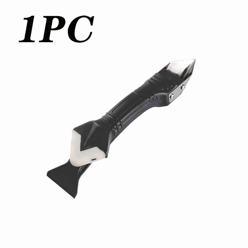 

3 в 1 силиконовый инструмент для герметизации стеклянного клея угловой скребок из нержавеющей стали для удаления герметика многофункциональный шпатель для удаления клея