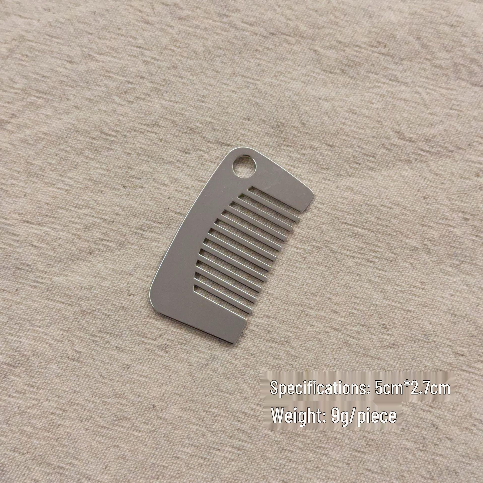 

Multifunctional Korean Blogger Style Alloy Mirror Hair Comb Pendant