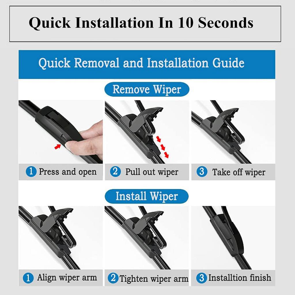 Front Windscreen Wiper Blade Brushes Cutter for Suzuki Jimny JB64 JB74    2022 Windshield Window