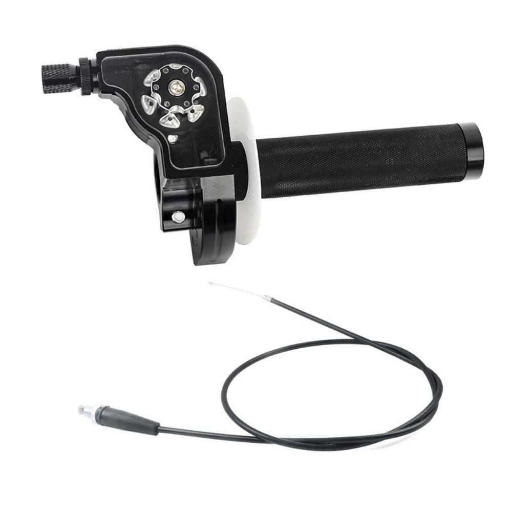 

Aluminum Zinc Zinc Alloy Throttle Twist Bar Set 22mm Diameter Motorcycle Handlebars Moped Scooter Bike чёрный