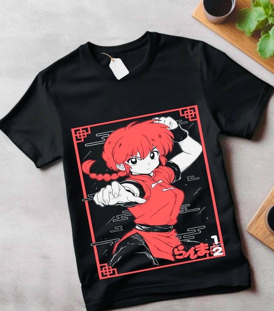 

Shampoo Rumiko T-shirt Takahashi Ranma 1/2 Girl Kawaii Funny Anime gift All Size 4XL