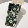 French Retro Oil Painting Flower Rose Magnolia Mobile Phone Case Samsung S25Ultra Double-layer Film Case S23 + Anti-drop