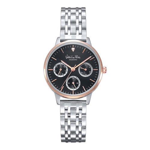 

[VALENTINO RUDY] VALENTINO RUDY Women s Metal Wristwatch VR6562B-BKWT L FREE