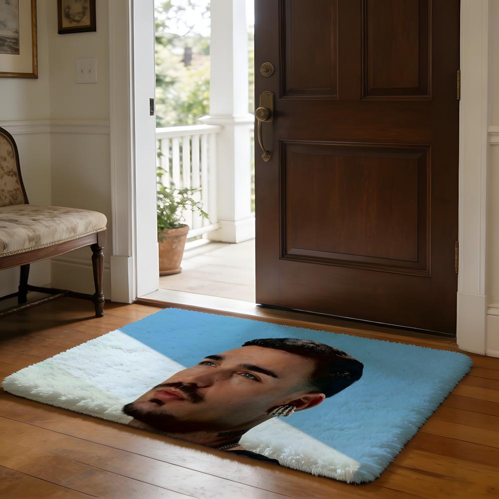 RRels B Albums Cover Floor Mat Soft Flannel Absorbent Mat Non-Slip Rug Home Bedroom Bathroom
