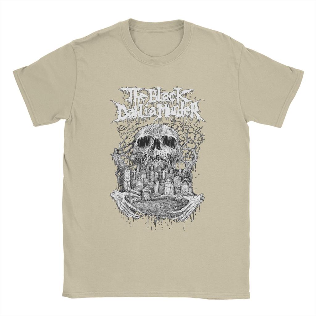 THE BLACK DAHLIA MURDER Band Men T Shirt Novelty Tees Short Sleeve Round Collar T-Shirt 100% Cotton Gift Idea Clothes