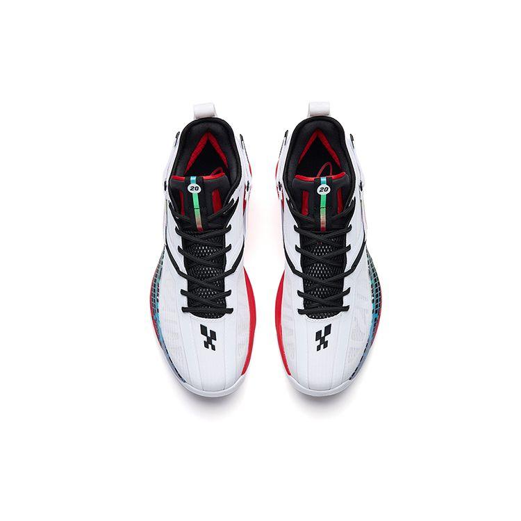 Anta Kuang Chao 5 Pro Męskie Profesjonalne Buty do Koszykówki Edycja HYPERX Białe Czarne Wielokolorowe 112231103-11