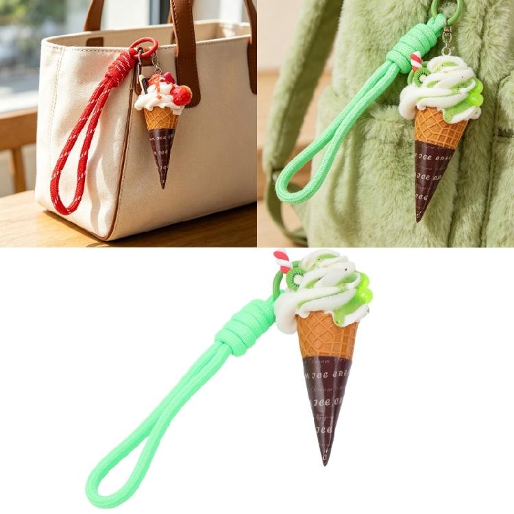 Tiny Dessert Key Holder Eye Catching Detail Great Sweet Ice Cream Accessory Present For Friend