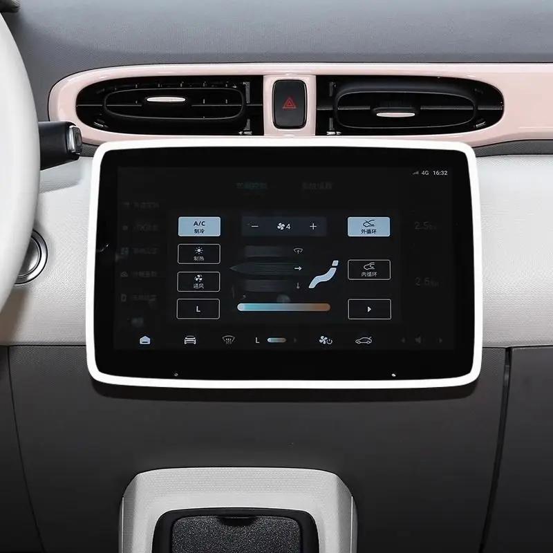For Leapmotor T03 2024 2025 Screen Silicone Protective Frame Edge Cover Central Control Display Screen Protector Accessories