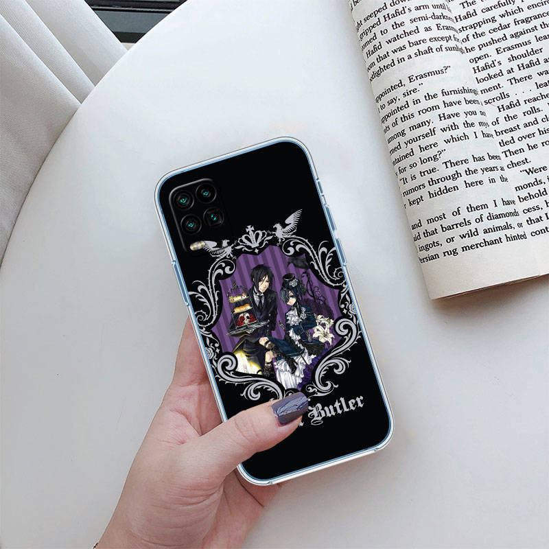JO6 Black Butler Phone Case for Motorola E22S E7 G6 G7 G8 G9 Plus Power Play G10 G20 G04 E30 E40 E22 E20 E13 G22 G23 G Stylus Play