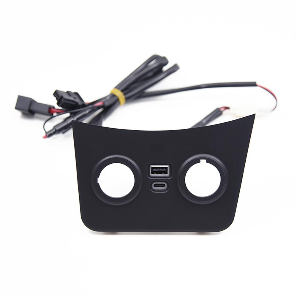 

18W Car Charger Type-C+Qc3.0 Fast Charging For Hyundai Verna 10-16