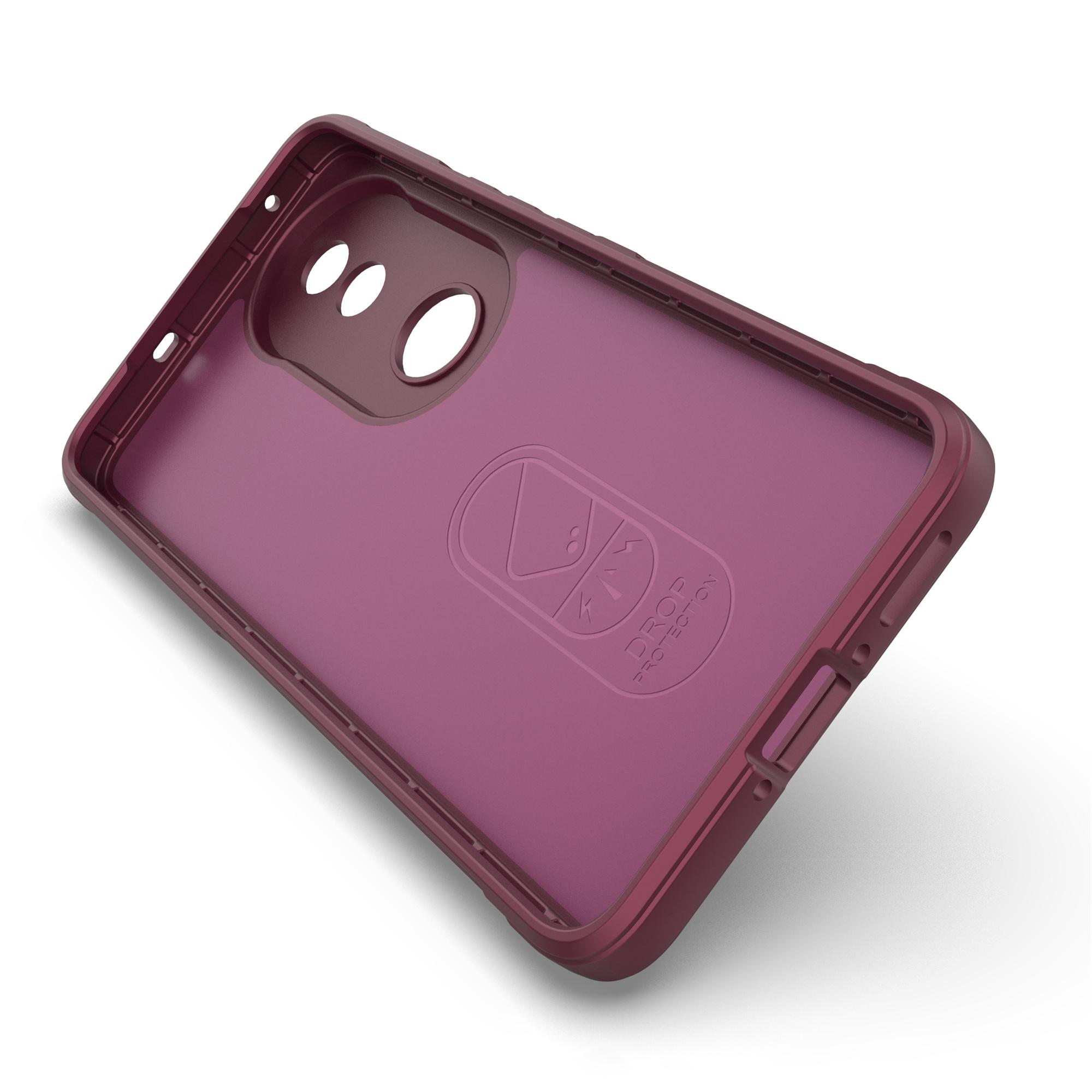 

For vivo V50 5G Case Anti-Drop Soft TPU Rugged Phone Back Cover Light Purple