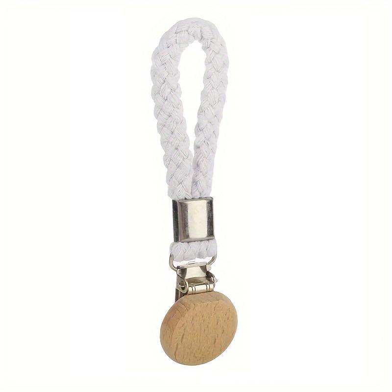 

Towel Clips with Cotton Rope Multipurpose Wall-Mounted Bathroom Kitchen Home Organizer Hooks Socks Clothes Hanger Clips