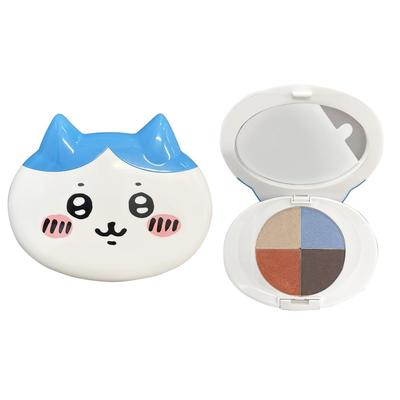 Hachiwari Mirror Included Eyeshadow Palette CW46272 Chiikawa Cute Budget-Friendly Nagano Makeup Eye Highlight Korean Matte Type Glitter Tear Bag