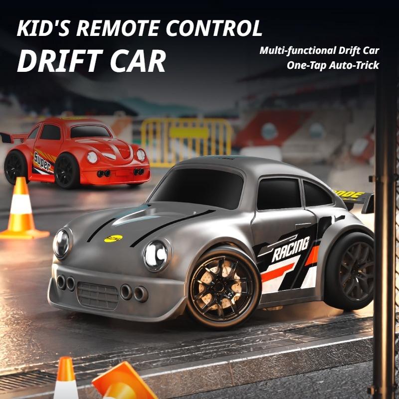 1:64 Mini RC Car Desktop Drift Racing Car with Smart Gesture Sensor Remote Control Toy Vehicle for Kids Boys Birthday Gift