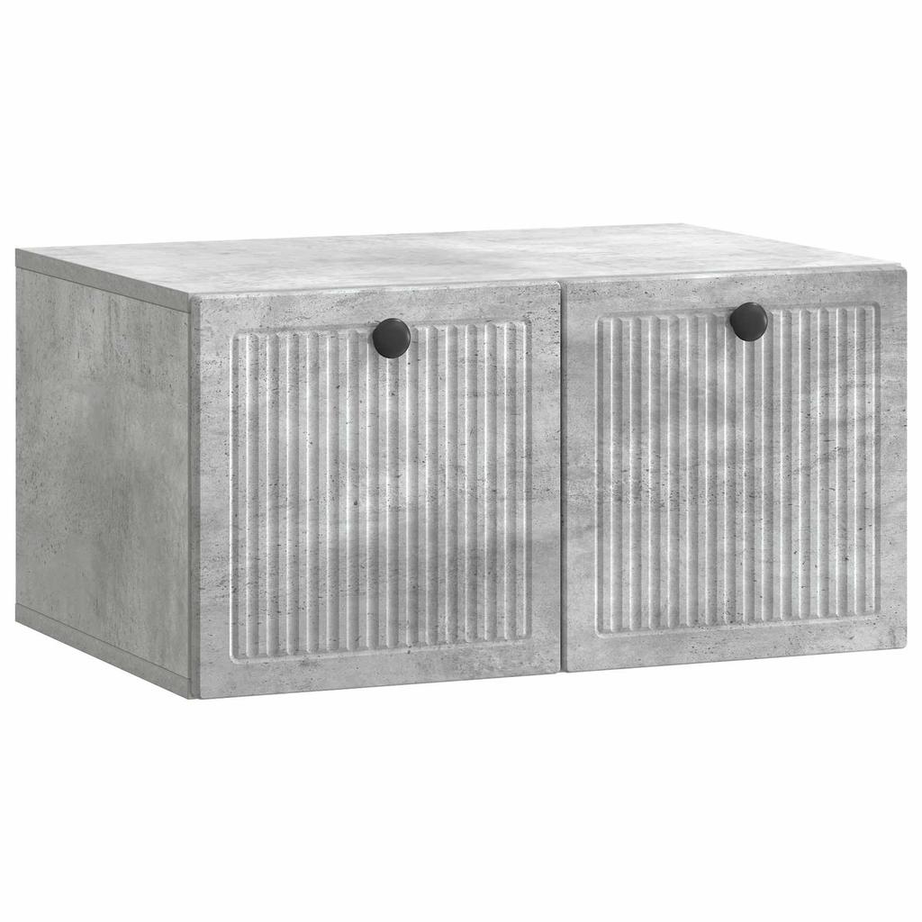 Wall Mounted TV Cabinet Concrete Grey 59.5 x 41 x 30 cm