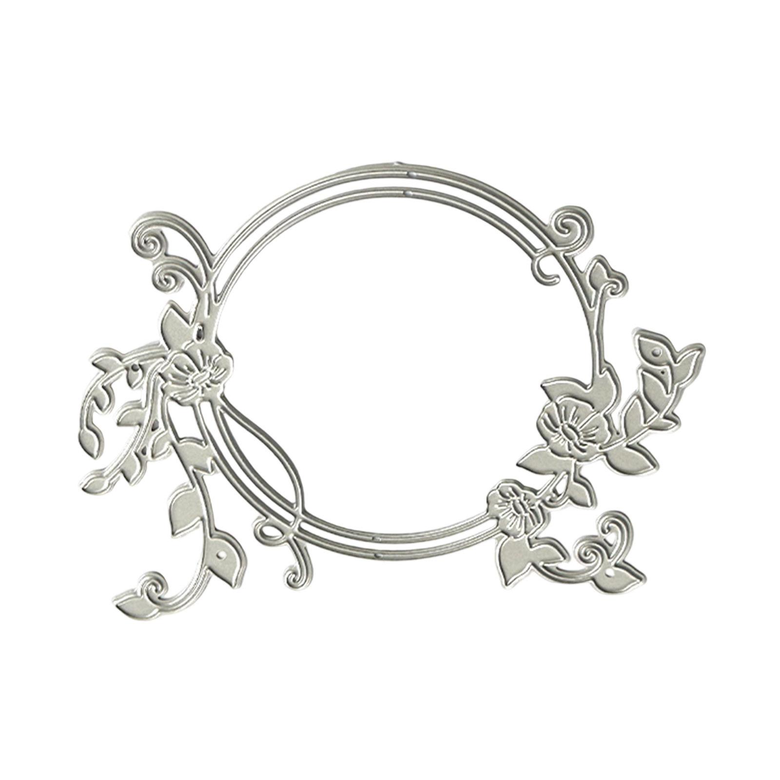 

Высечка «Цветочный венок» для скрапбукинга, изготовления открыток, фотоальбомов, декоративного тиснения бумаги. Вырубные ножи из углеродистой стали.