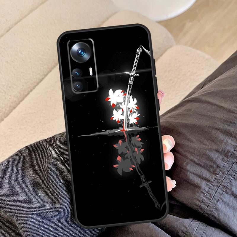 Katana For Xiaomi 17 Pro Max 14 15 Ultra 13T 14T 15T Case For POCO F8 Ultra X7 X3 X5 X6 F5 F6 F7 Pro