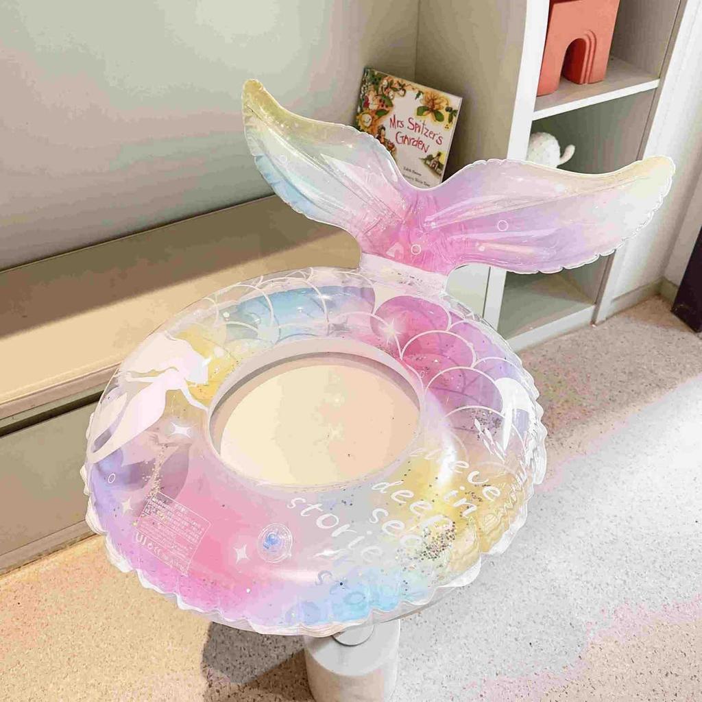 Float for Adults 90cm Float Stylish Cute Mermaid Float Strong Buoyancy Stylish For Water Play Swimming Beach Sunbathing Summer Vacation Heat