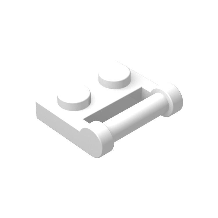 MOC 48336 Accessories 1x2Single Side Hinge Plate With Handle Normal Brick Building Blocks Assemble The Part Accessory Model Sets