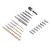 Screw Extractor Set Damaged Broken Bolt Remover Hex Shank Twist Drills with Screwdriver Bit Kit