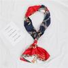Korean Version of Spring and Summer Long Silk Scarves, Small Scarves, Scarves, Women's Versatile Printing Thin and Narrow Headbands Are Very Good Yao